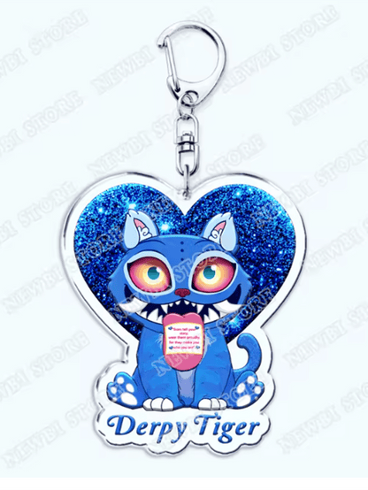 6-Pack Cute K-Pop Movie Keychains — Multicolor Enamel Bag Charms & Keyrings for Women, Fans & Friends (Gift Set)