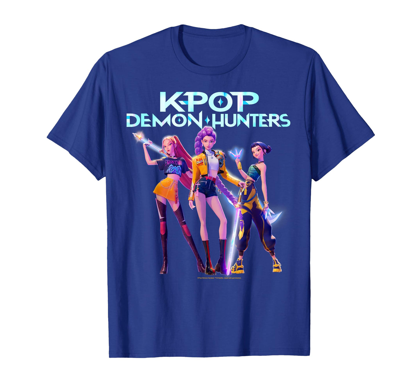 Huntr/X Heroic Poses Group Shot T-Shirt