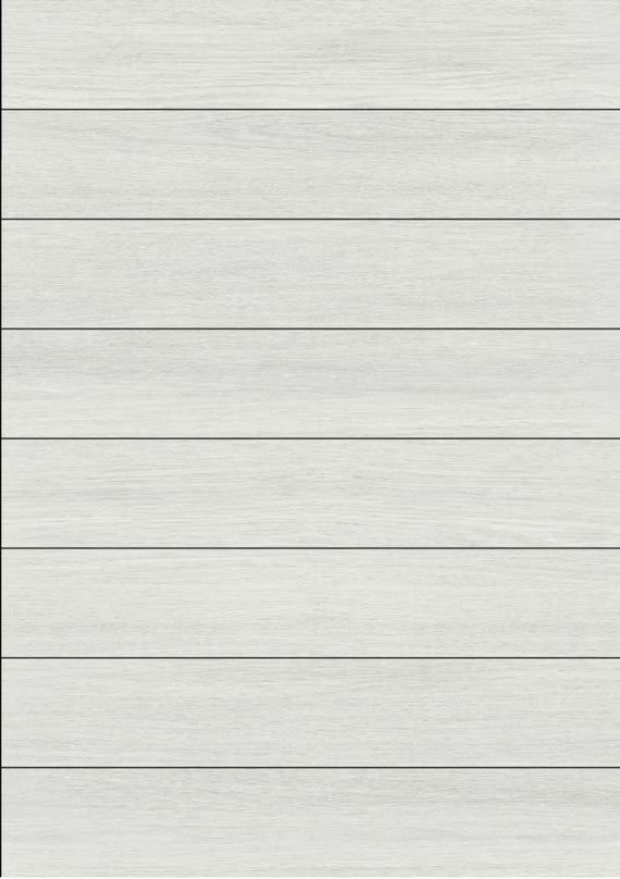 Orb 8x48  White Wood-look Porcelain Tile - Matt