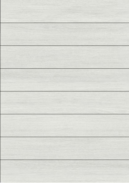 Orb 8x48  White Wood-look Porcelain Tile - Matt