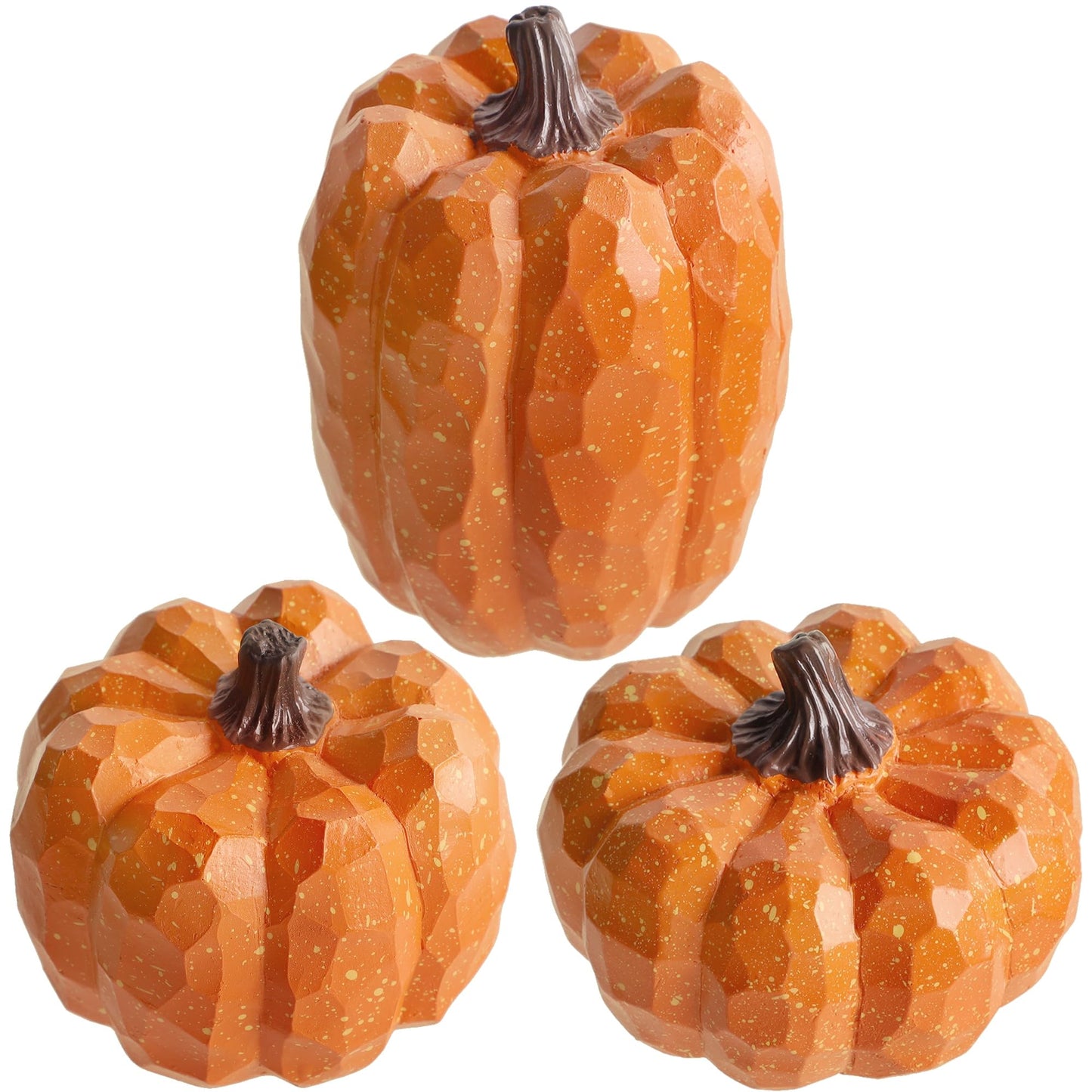 Fall Decorations for Home-6Pcs Mini Pumpkins & 2Pcs Gourds, 30Pcs Autumn Leaves & 10Pcs Acorns, 2Pcs Pinecones Centerpiece Set -Thanksgiving Harvest Decor for Table, Mantel, Party Backdrop