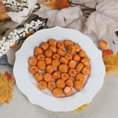 Fall Decorations for Home-6Pcs Mini Pumpkins & 2Pcs Gourds, 30Pcs Autumn Leaves & 10Pcs Acorns, 2Pcs Pinecones Centerpiece Set -Thanksgiving Harvest Decor for Table, Mantel, Party Backdrop