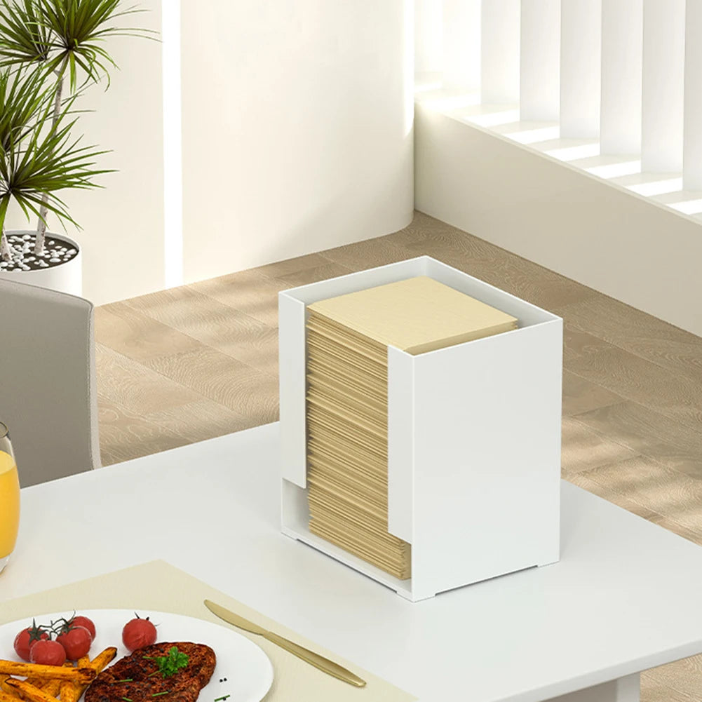 Desktop Finishing Box Simple Noodle Squared Storage Box Multifunctional Organiser Box for Desktop Storage Large Capacity