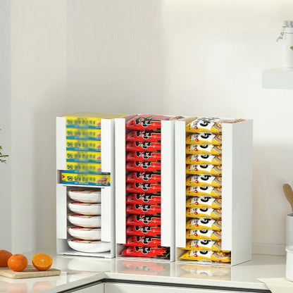 Desktop Finishing Box Simple Noodle Squared Storage Box Multifunctional Organiser Box for Desktop Storage Large Capacity