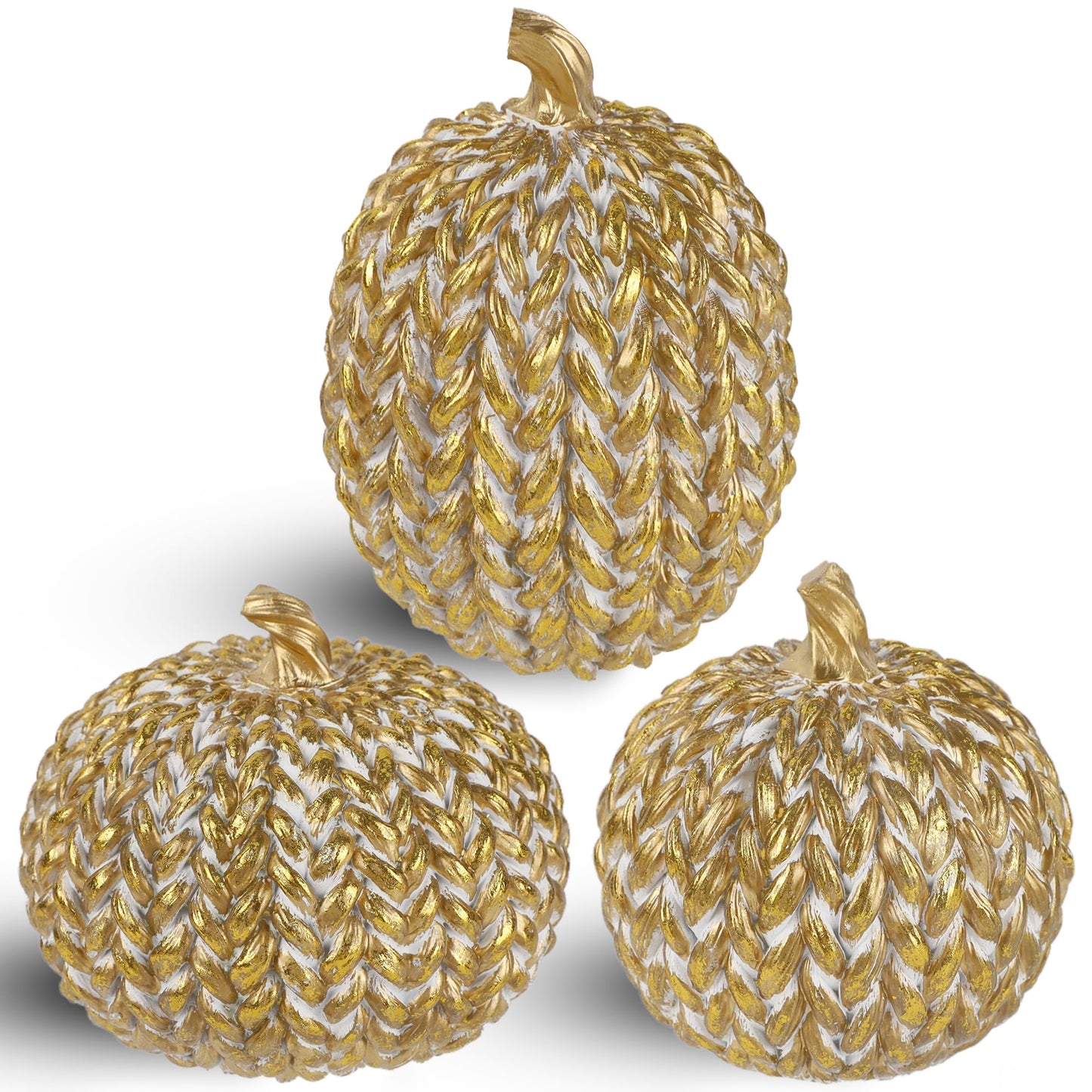 Fall Decorations for Home-6Pcs Mini Pumpkins & 2Pcs Gourds, 30Pcs Autumn Leaves & 10Pcs Acorns, 2Pcs Pinecones Centerpiece Set -Thanksgiving Harvest Decor for Table, Mantel, Party Backdrop