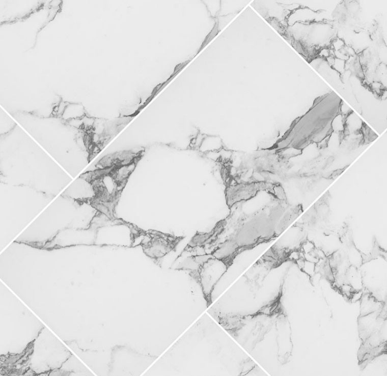 Pietra Statuario 12x24 Porcelain Tile - Polished & Matte