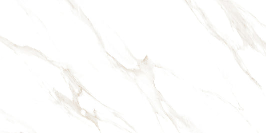 Swizer White  24x48 Porcelain Tile - Glossy