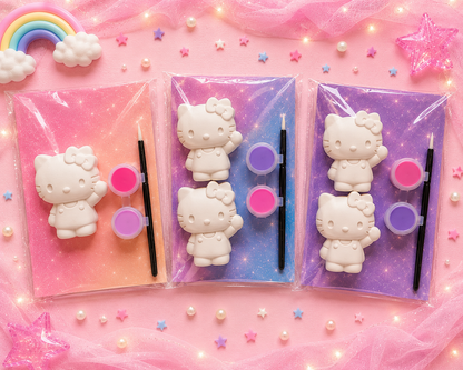 Sanrio Plaster Figure Magnet DIY Paint Kit