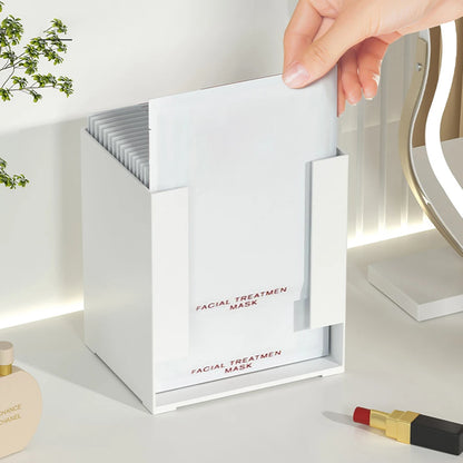 Desktop Finishing Box Simple Noodle Squared Storage Box Multifunctional Organiser Box for Desktop Storage Large Capacity