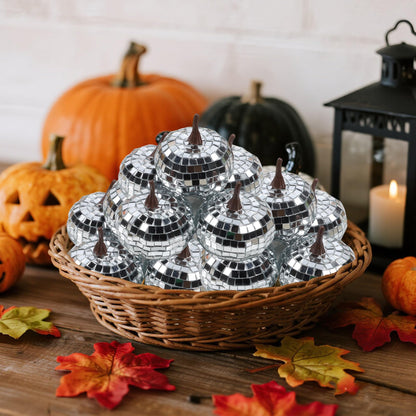 Fall Decorations for Home-6Pcs Mini Pumpkins & 2Pcs Gourds, 30Pcs Autumn Leaves & 10Pcs Acorns, 2Pcs Pinecones Centerpiece Set -Thanksgiving Harvest Decor for Table, Mantel, Party Backdrop