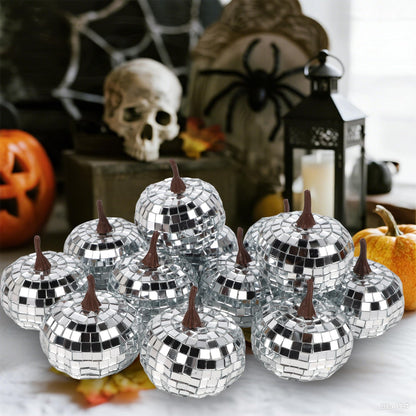 Fall Decorations for Home-6Pcs Mini Pumpkins & 2Pcs Gourds, 30Pcs Autumn Leaves & 10Pcs Acorns, 2Pcs Pinecones Centerpiece Set -Thanksgiving Harvest Decor for Table, Mantel, Party Backdrop