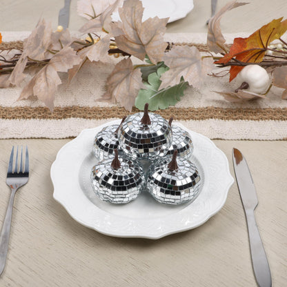 Fall Decorations for Home-6Pcs Mini Pumpkins & 2Pcs Gourds, 30Pcs Autumn Leaves & 10Pcs Acorns, 2Pcs Pinecones Centerpiece Set -Thanksgiving Harvest Decor for Table, Mantel, Party Backdrop