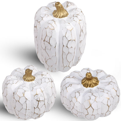 Fall Decorations for Home-6Pcs Mini Pumpkins & 2Pcs Gourds, 30Pcs Autumn Leaves & 10Pcs Acorns, 2Pcs Pinecones Centerpiece Set -Thanksgiving Harvest Decor for Table, Mantel, Party Backdrop