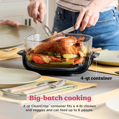 | Air Fryer | Crispi 4-In-1 Portable Cooking System