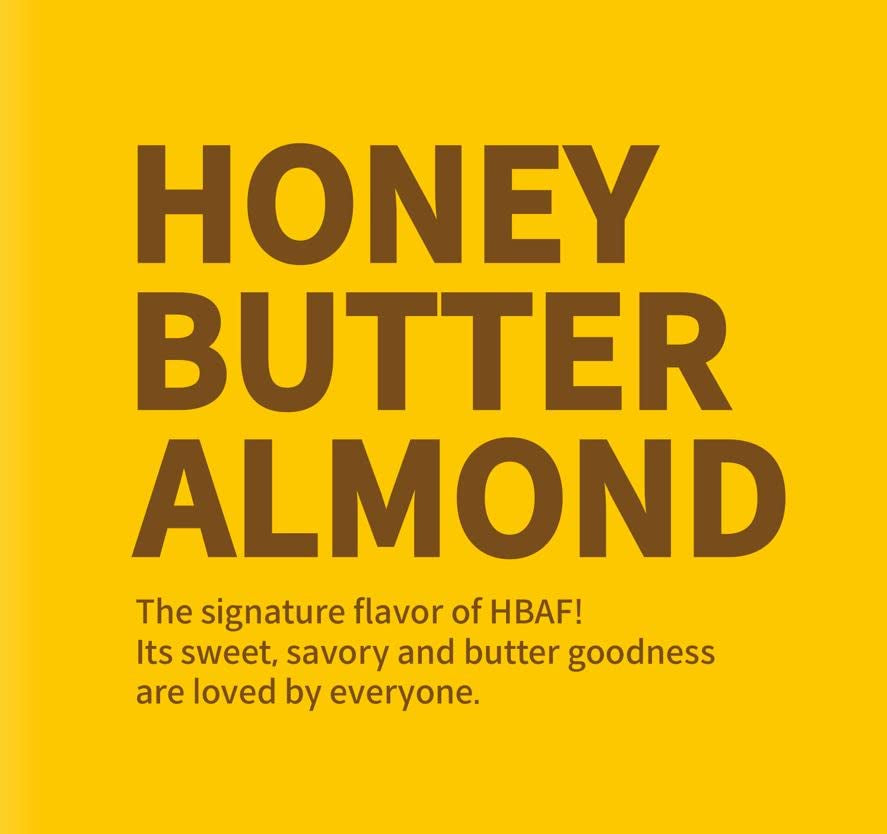 [Official Gilim Korean Honey Butter Seasoned Almonds Nut Snack | Gluten Free | Kids After-School, Work, Trip, Camping, Party Snacks | Pre-Workout Protein Snack | Korean Souvenir (1X190Gram)