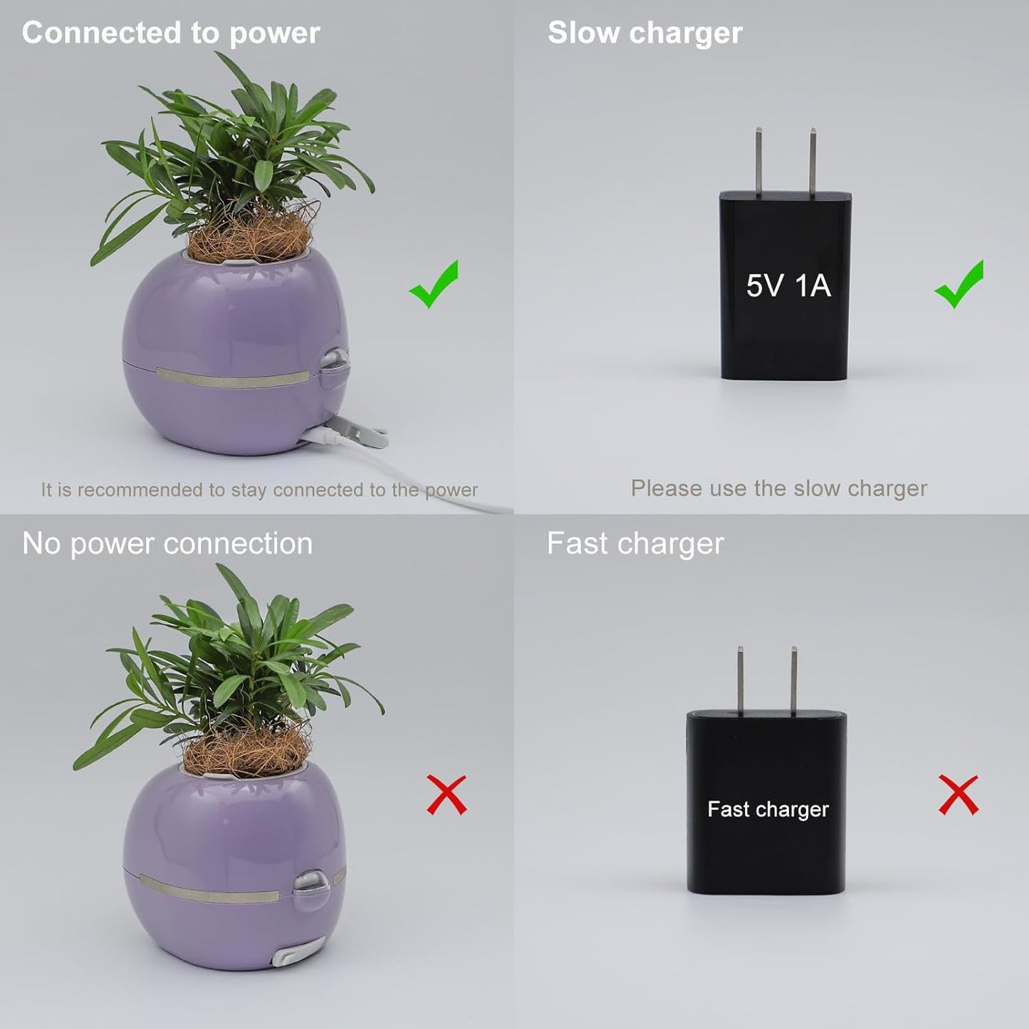 Smart Flowerpots,Smart Pet Planter,Ai Planter,Intelligent Flowerpots,Multiple Expressions,7 Smart Sensors, and Ai Chips Make Raising Plants Easy and Fun for Living Room,Plant-Free(Green)