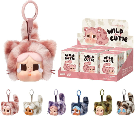 Crybaby Wild but Cutie Series - Vinyl Plush Pendant Blind Box, Random Design Action Figures Collectible Toys Decorations, Holiday Birthday Gifts for Girls and Boys, Whole Set