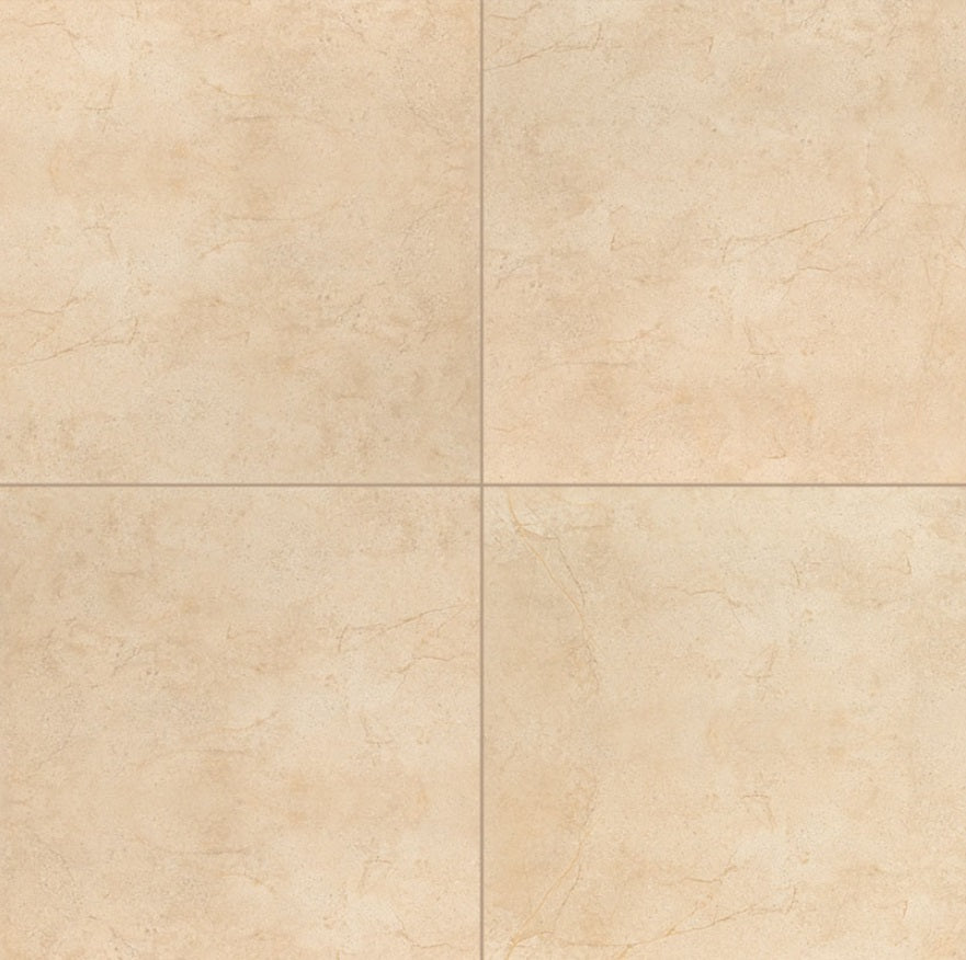 ARIA CREMITA 24x24 POLISHED PORCELAIN TILE