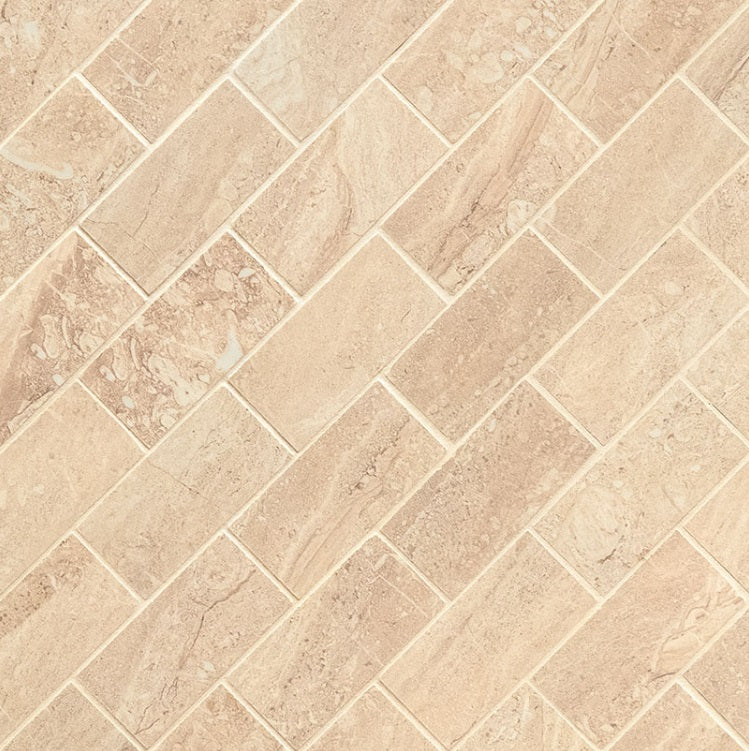 ARIA ORO 2x4 POLISHED MOSAIC PORCELAIN TILE