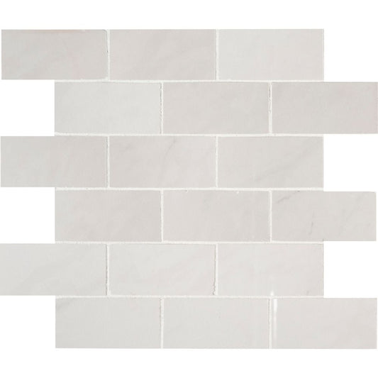 ARIA ICE 2x4 POLISHED MOSAIC PORCELAIN TILE