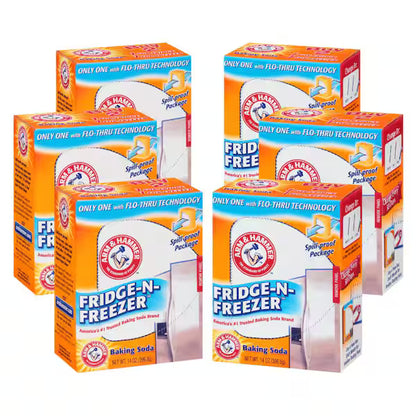 14 Oz. Baking Soda Fridge-N-Freezer Odor Absorber (4-Pack)