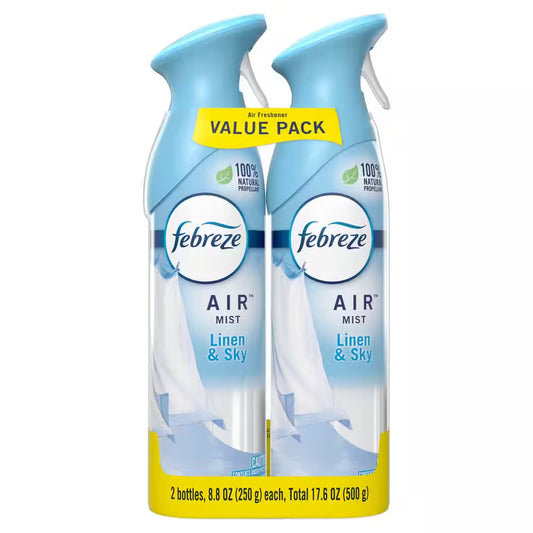 Air Effects 8.8 Oz. Linen and Sky Scent Air Freshener Spray (2 Count)