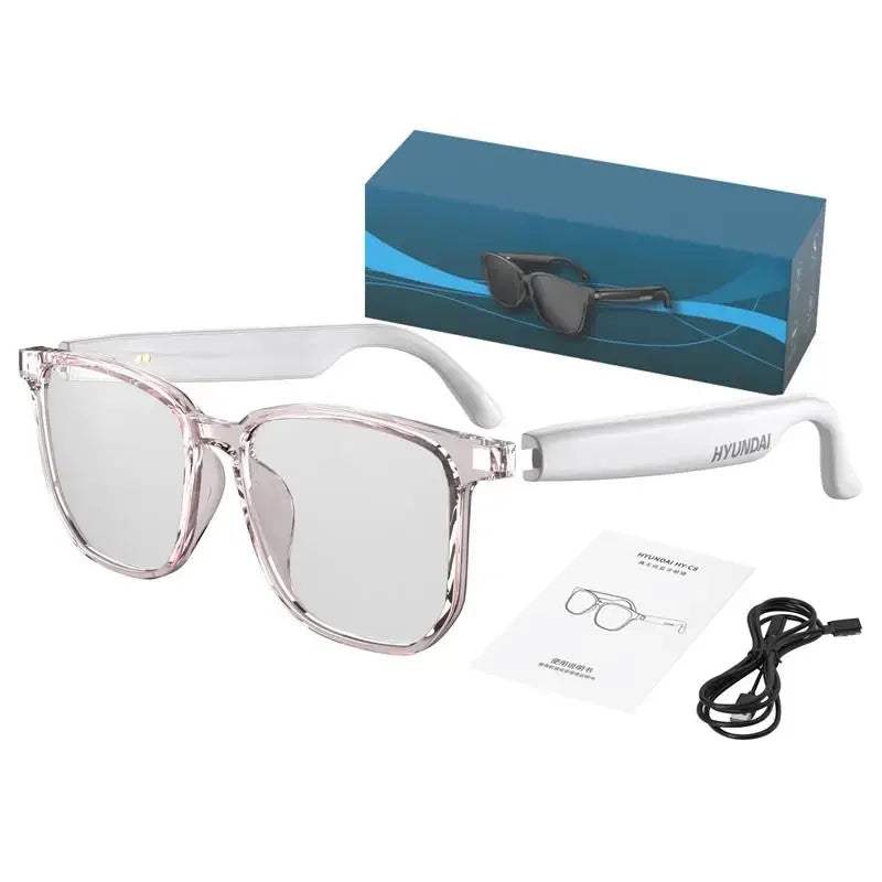 Smart Glasses AI Intelligent Translation Wireless Bluetooth Glasses Real-Time Simultaneous Interpretation Headset HY-C8