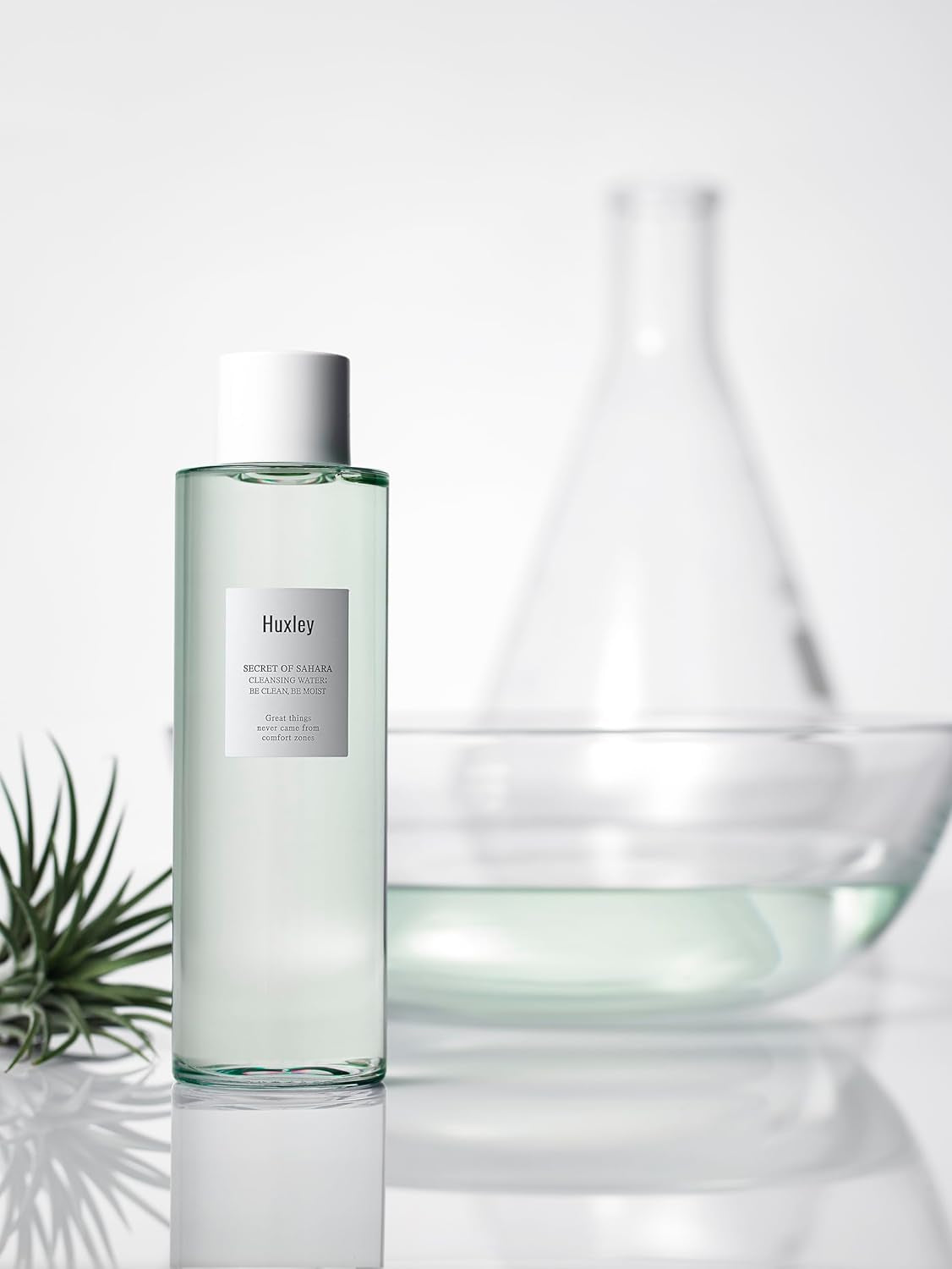 Secret of Sahara Cleansing Water: Be Clean, Be Moist 300Ml / 10.14 Fl. Oz. | Makeup Removal Cleanser | Gentle Face Cleanser for All Skin Type, Cleanses and Hydrates Skin