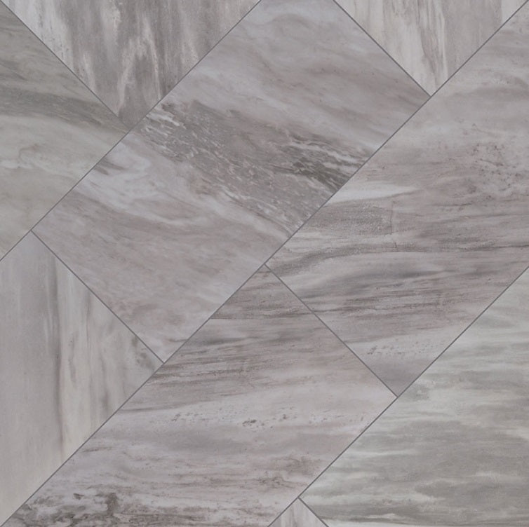 Eden Bardiglio 12x24 Porcelain Tile - Polished & Matte