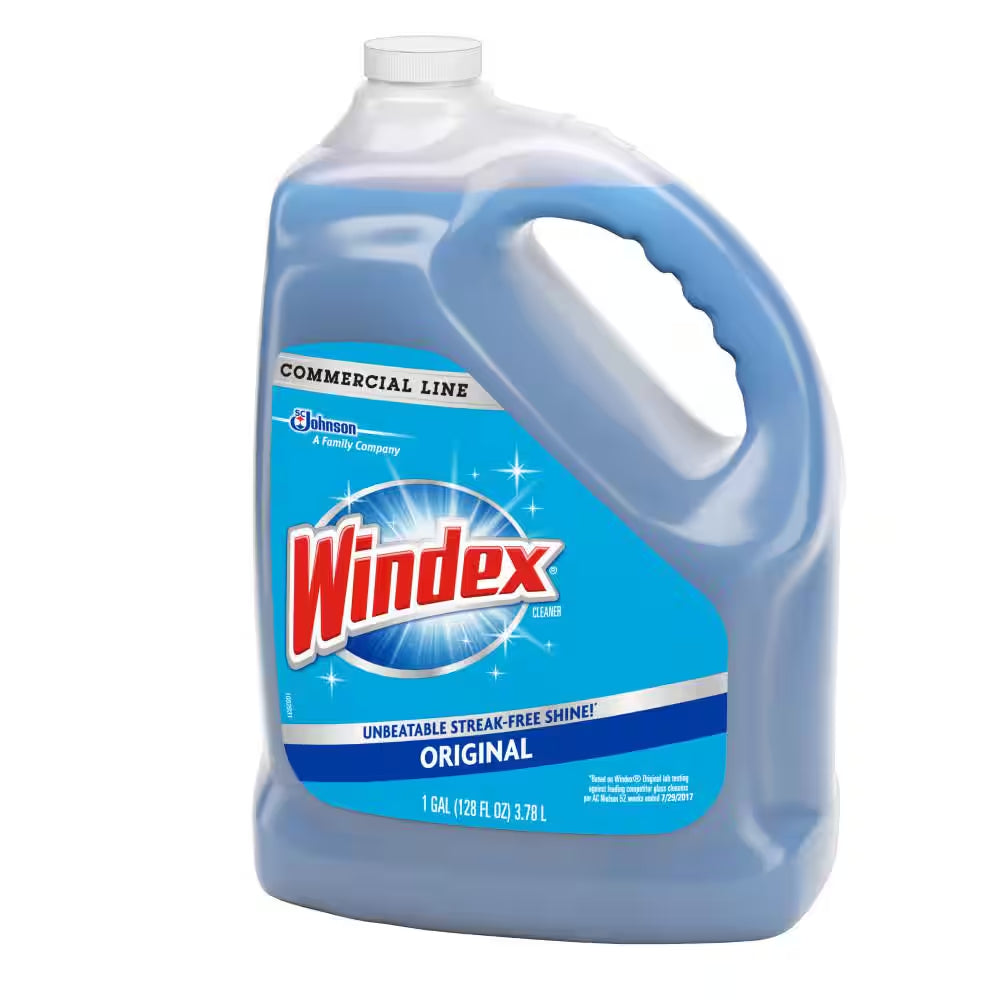 128 Oz. Commercial Original Glass Cleaner Refill.