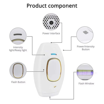 Laser Hair Removal Machine Skin Rejuvenation Beauty Machine Age Spot Remover Device Permanent IPL Hair Removal Device
