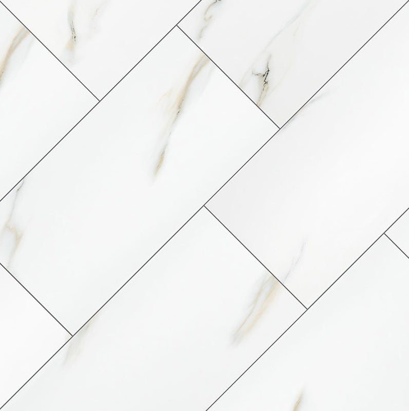 ARIA BIANCO 12x24 POLISHED PORCELAIN TILE