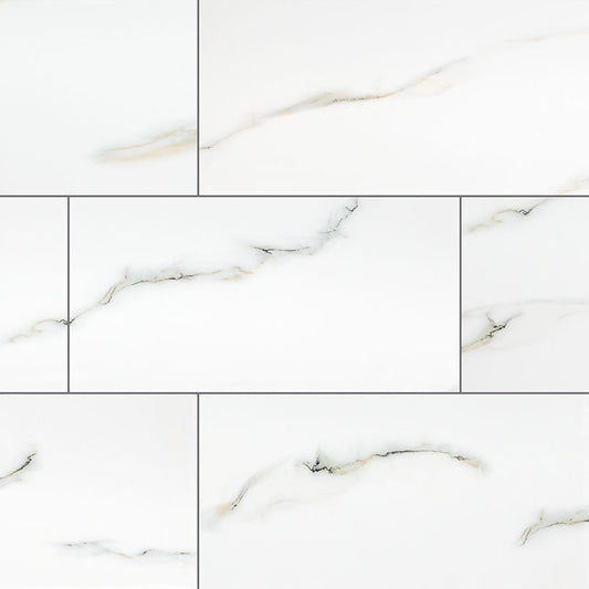 ARIA BIANCO 24x48 POLISHED PORCELAIN TILE