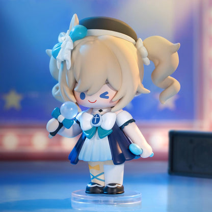 Genshin Impact Dress-Up Dreams Themed Chibi Series Figures, 12Pcs Genshin Impact Blind Box Figures, Random Design Action Figures Collectible Toys Home Decorations,Birthday Gifts, Whole Set