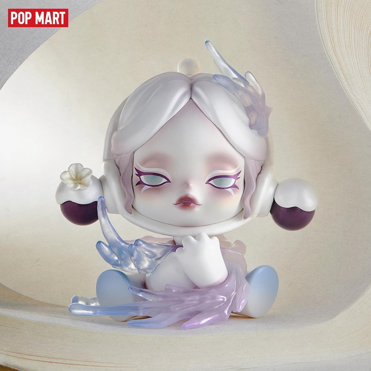 SKULLPANDA the Ink Plum Blossom Series Figures, SKULLPANDA Blind Box Figures, Random Design Action Figures Collectible Toys Home Decorations, Holiday Birthday Gifts, Single Box