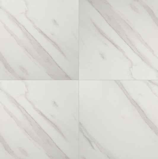 Pietra Calacatta 24x24 Porcelain Tile - Polished & Matte