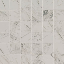 Pietra Carrara 2x2 Porcelain Mosaic - Matte