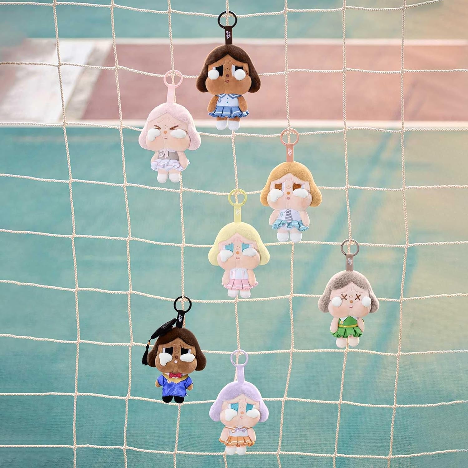 Crybaby Sunset Concert Series-Plush Pendant Blind Box, Crybaby Blind Box Figures, Random Design Action Figures Collectible Toys Home Decorations, Holiday Birthday Gifts, Whole Set