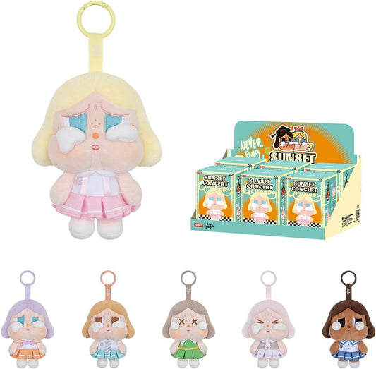 Crybaby Sunset Concert Series-Plush Pendant Blind Box, Crybaby Blind Box Figures, Random Design Action Figures Collectible Toys Home Decorations, Holiday Birthday Gifts, Whole Set