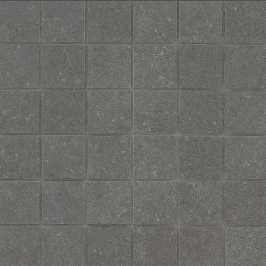 Anti slip Concrete 2x2 Porcelain Mosaic Tile - Matte