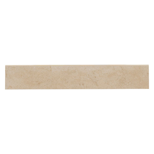 Aria Cremita 3x18  Bullnose Porcelain Trim Tile - Polished