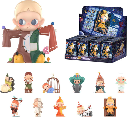 Zsiga We All Are Kids Series Figures, 12Pcs Zsiga Blind Box Figures, Random Design Action Figures Collectible Toys Home Decorations, Holiday Birthday Gifts, Whole Set