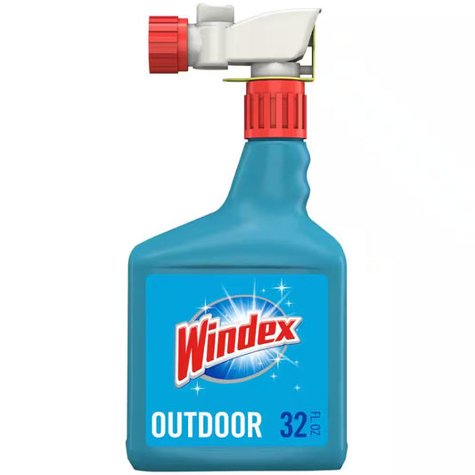 32 Fl. Oz. Blue Bottle Outdoor Glass Cleaner Sprayer