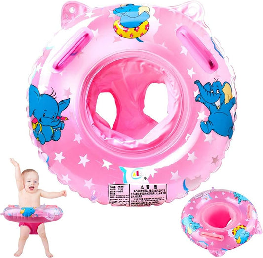 Baby Swimming Float, Inflatable Swimming Ring with Float Seat for 6 Months-6 Years Children