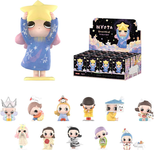 Nyota Growing up by Your Way Series Figures, 12Pcs Blind Box Figures, Random Design Action Figures Collectible Toys Home Decorations, Holiday Birthday Gifts, Whole Set