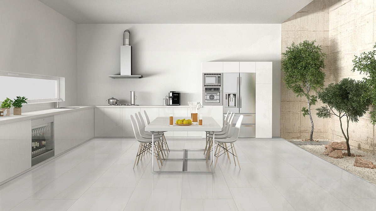 Eden Dolomite 24x48 Porcelain Tile - Matte & Polished