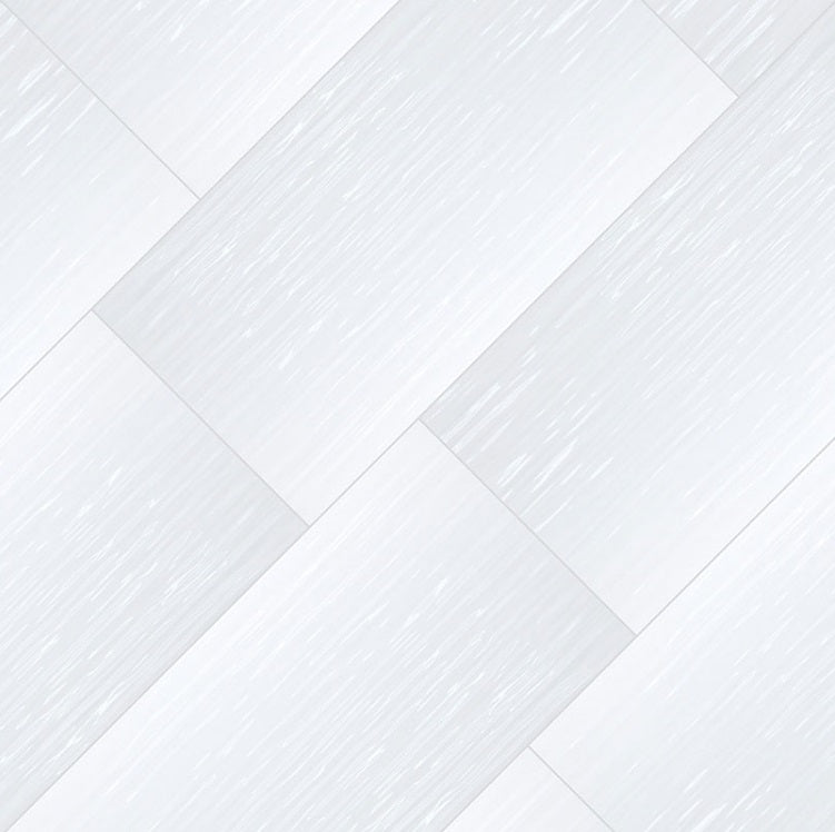 Dymo Stripe White 12x24 Ceramic tile - Glossy