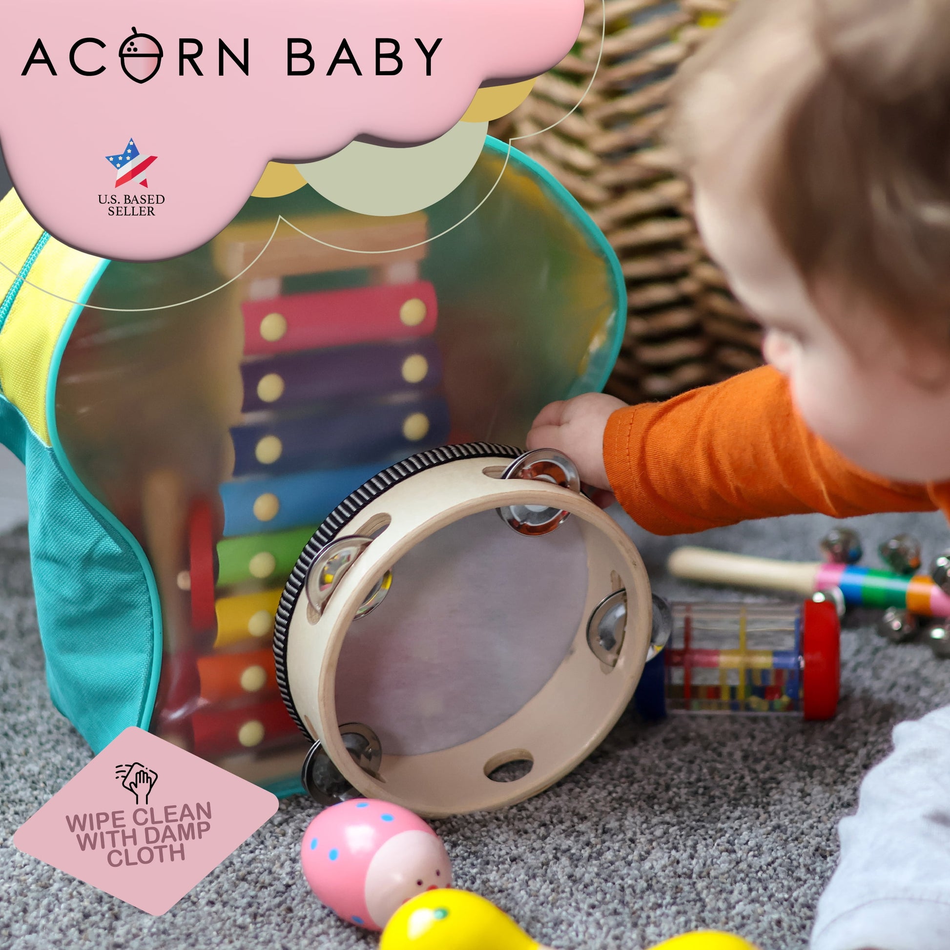 Music Instrument Set - Toy Musical Instruments 28Pc Percussion Set