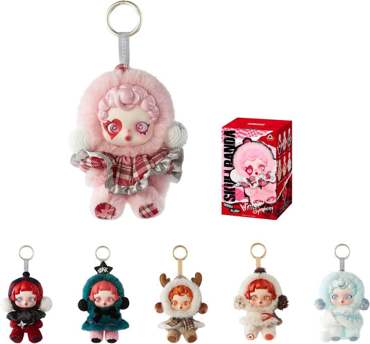 SKULLPANDA Winter Symphony Series, Blind Box Figures, Random Design Figures Collectible Toys Home Decorations, Holiday Birthday Gifts, Single Box