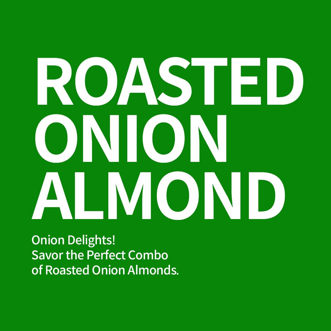 [Official Gilim ] Korean Seasoned Almond Nut | Kids, School, Lunch, Office, Work, Travel, Camping Party Snack | Pre-Workout Protein Snack | Korean Food Healthy Snacks | Asin Snack Korean Sovenior (Roasted Onion X 120 Gram Pack)